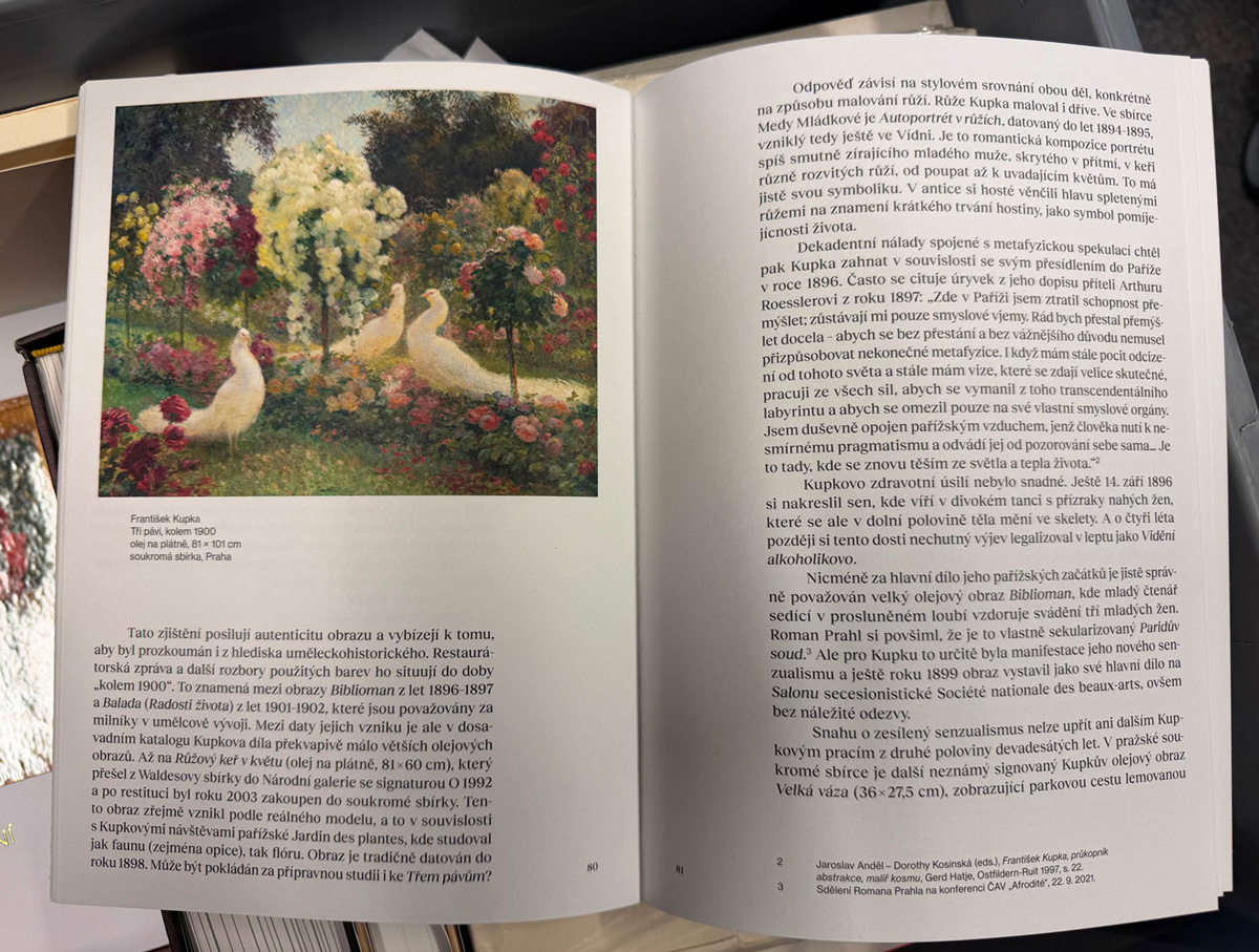 František Kupka | Garden with Peacocks | Petr Wittlich – Figura book